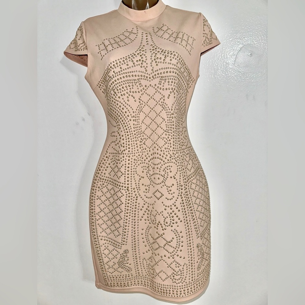 Sexy studded dress